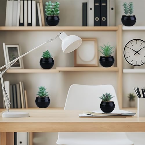 GREENTIME 6 Pcs Artificial Succulent Plants Set