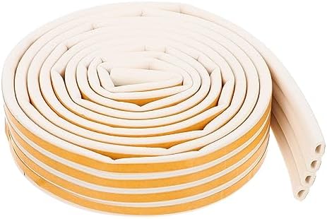 Under Door Draft Stopper Strip Self-Adhesive Weather Sealing for Soundproofing and Windproofing