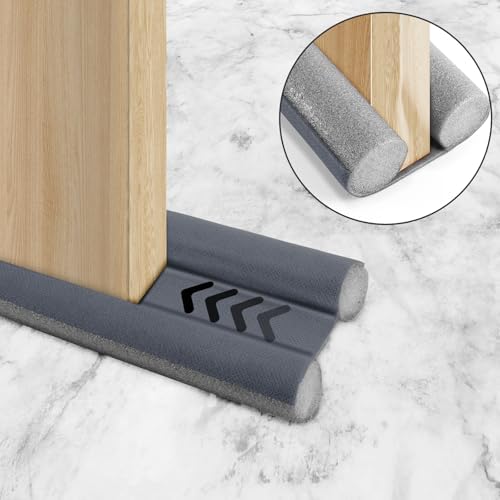Under Door Draft Blocker 36 Inch Black Door Seal