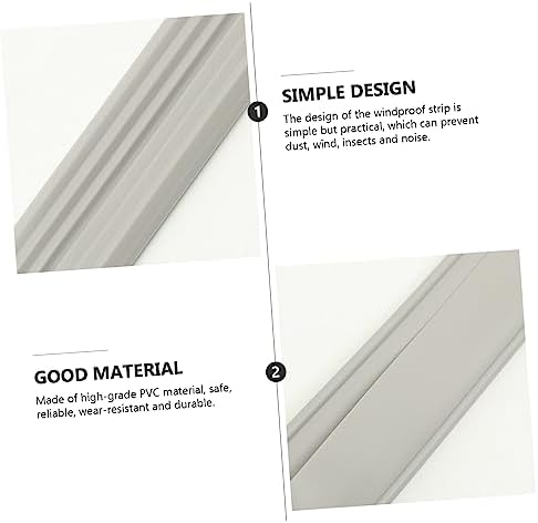Multifunctional Windproof Draft Stopper for Door Bottom and Soundproofing