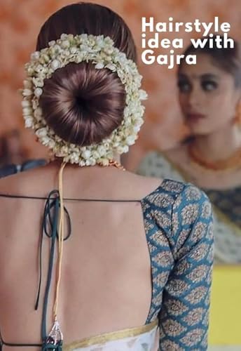 Artificial Jasmine Flowers Garland for Hair Bun and Idol Decor