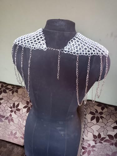 Medieval Fight Club Handmade Chainmail Necklace