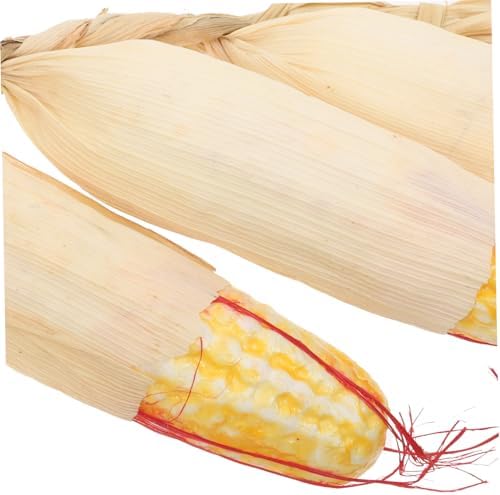 2Pcs Realistic Vegetable Corn Hanging Decor for Home and Kitchen