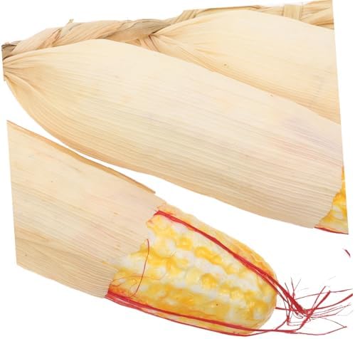 2Pcs Realistic Hanging Fake Corn Skewers Decor for Home Kitchen Garden Wall Ornament
