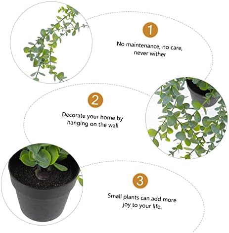 VICASKY Artificial Hanging Bonsai Plant for Home Office Decor