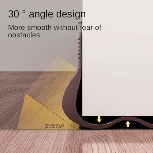 Soundproof Door Seal PVC Draft Stopper for Noise Reduction