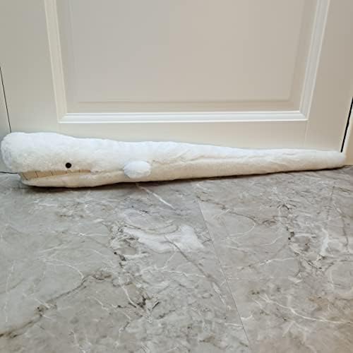Dewarfami Crocodile Draft Stopper Seal for Under Door