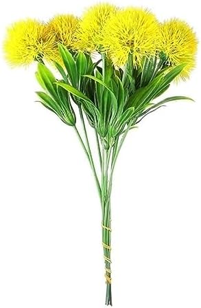 Artificial Flowers Set 10pcs for Home Decor and Table Arrangements