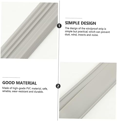Convenient Draft Stopper for Energy Efficiency and Soundproofing