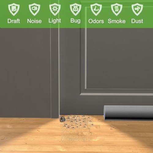 2 Pack Door Draft Stopper for 28-36 Inch Doors