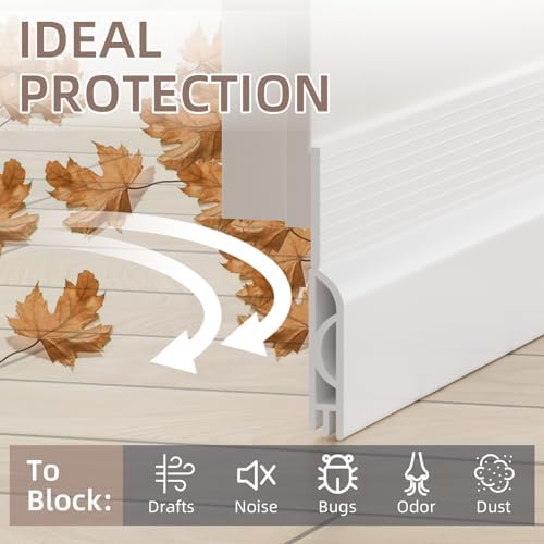 OXRQ Door Draft Stopper 78 White