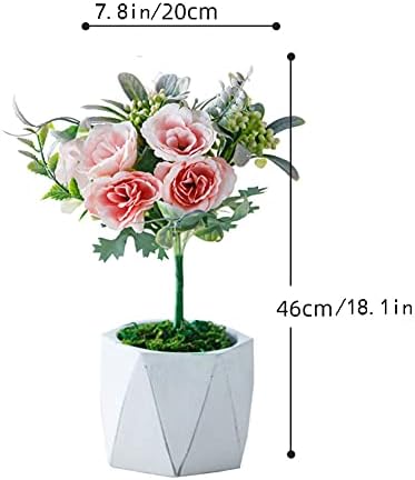 Artificial Flowers Mini Bouquet for Bedroom and Office Decor