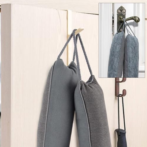 2Pack 36 Inch Door Draft Stopper with Glass Beads