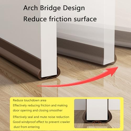 Muloo Soundproof Door Draft Stopper for Noise Reduction