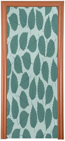 Susiyo Leaf Halloween Door Cover 32x79 in