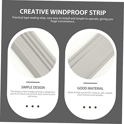 Cabilock Windproof Seal Strip for Door Bottom Soundproofing