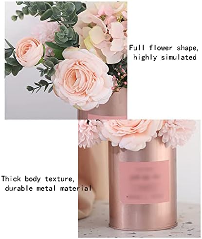 Artificial Flowers with Vase for Home Office Wedding Decor