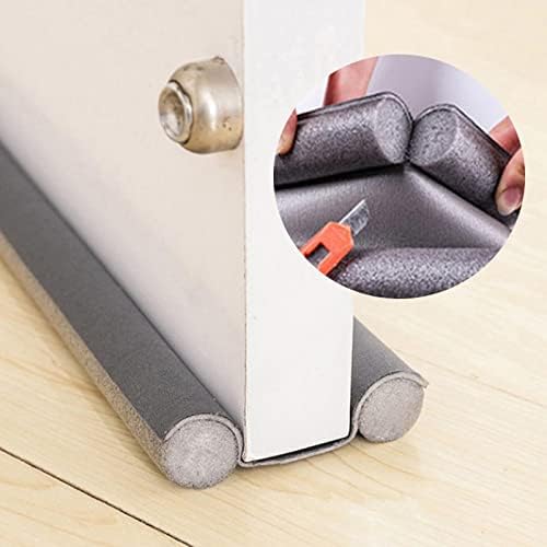 Gray Door Bottom Sealing Strip Draft Stopper