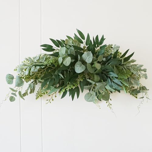 Floral Swag 276x118 Inch Artificial Eucalyptus for Wedding Arch