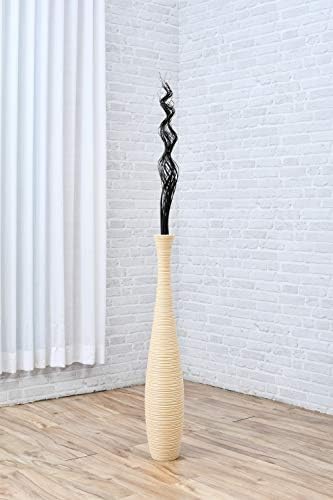 Leewadee Wavy Palm Leaves Decorative Branches 39 inches