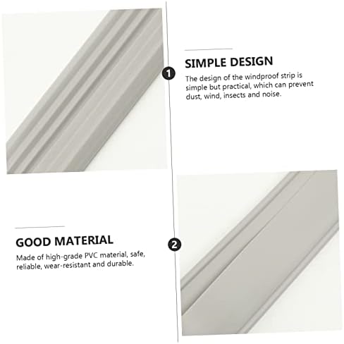 STOBAZA Door Draft Stopper Windproof Sealing Strip for Kitchen Dorm Home Noise Blocker