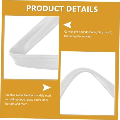 DOITOOL Creative Windproof Strip Under Door Noise Blocker Draft Stopper