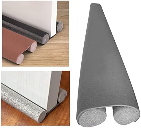 HUFFA Under Door Draft Stopper Insulation Protector White
