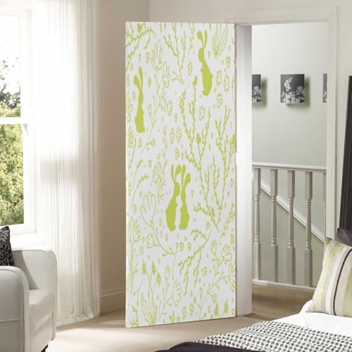 Susiyo Spring Green Rabbit Halloween Door Cover