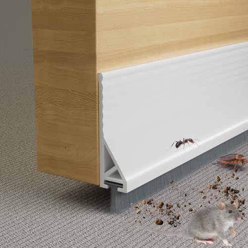 39 Inch Under Door Draft Stopper with Brush