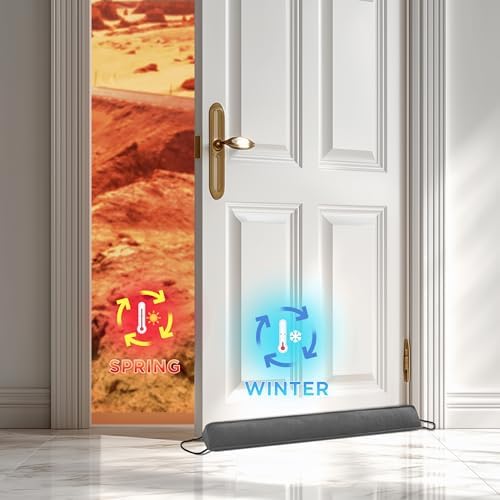 Sunolga 2 Pack 48 Inch Weighted Door Draft Stopper