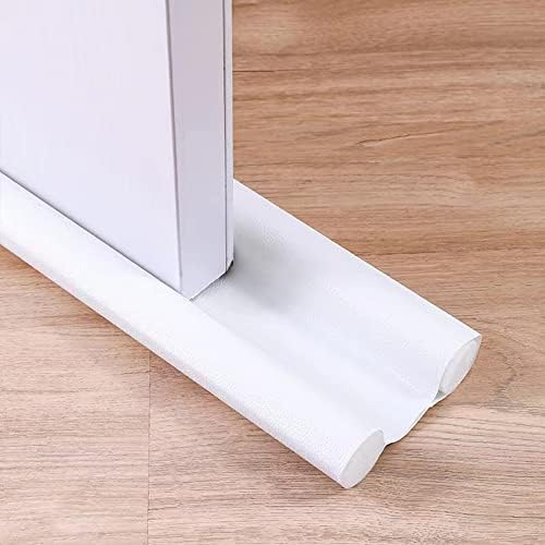 Door Draft Stopper 37 Inch Double Sided Weather Stripping Blocker