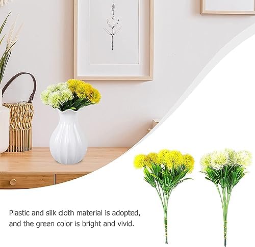 Artificial Flowers Set 10pcs for Home Decor and Table Arrangements