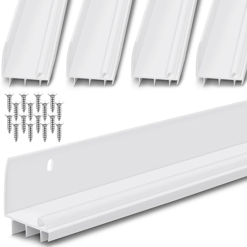 Hicarer 4 Pcs 36 Inch L Shape Door Sweep