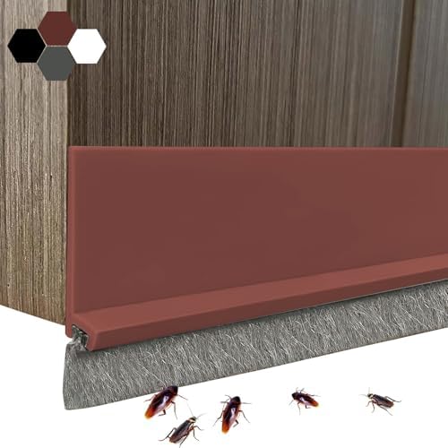 lafo Door Sweep for Bottom of Door Draft Stopper with Brush 39 L 2 W