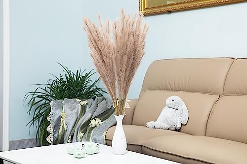 UiiziC Faux Pampas Grass 8PCS 30 Inch Dried Decor