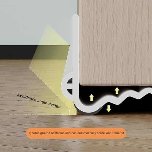 Lifeuping Door Draft Stopper 39 Inch Cuttable Seal Blocker