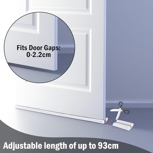 Lineba 2pcs Door Draft Stopper 36 Inch Bottom Seal