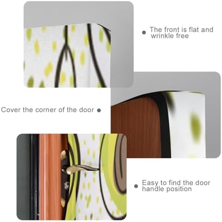 Susiyo Halloween Door Cover 32x79 in Stretch Fabric