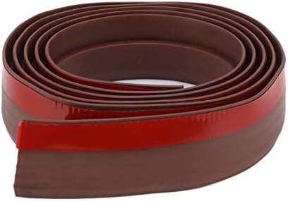 Acouto Under Door Draft Stopper Energy Saving Noise Reducing TPE with Superior Adhesion 66ft Brown