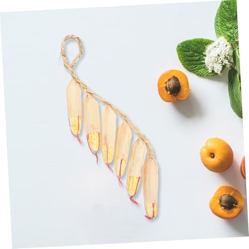 Unomor 2Pcs Realistic Artificial Corn Hanging Decor