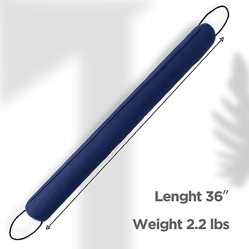 Sunolga 36 Inch Weighted Draft Stopper - Blue