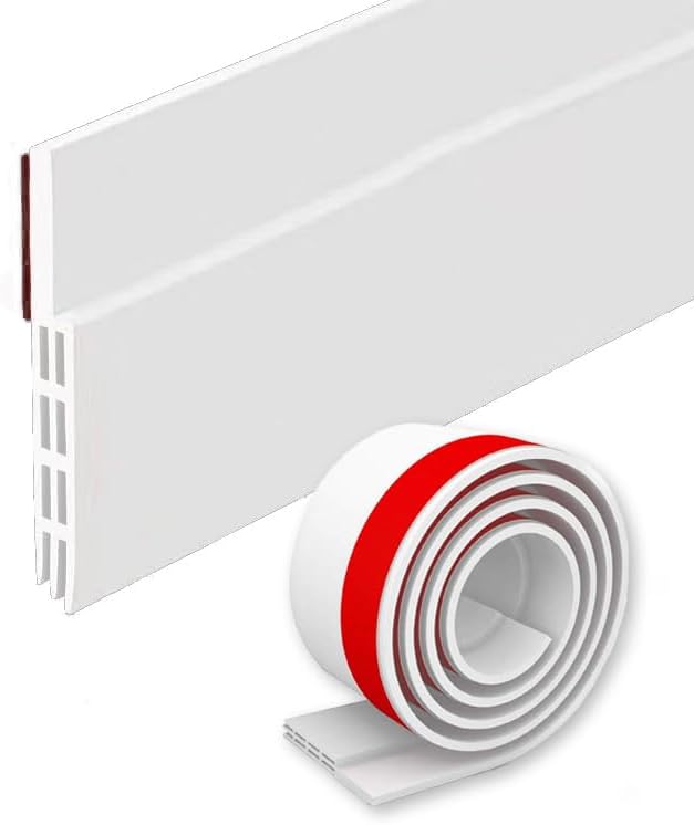 Barbunos Coniglio Door Draft Stopper - 2 Pack Energy Saving Bottom Door Seal