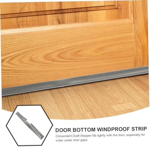 STOBAZA Door Draft Stopper Windproof Sealing Strip for Kitchen Dorm Home Noise Blocker