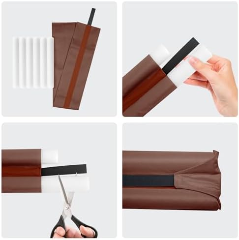 Under Door Draft Stopper 36 Inch Double Sided Noise Blocker