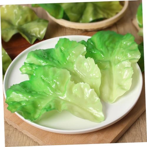 Magiclulu 3pc Realistic Leaf Decoration for Home Restaurant Event Decor