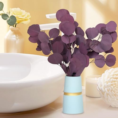 Preserved Dried Eucalyptus Stems for Vase Decor and Home Decor