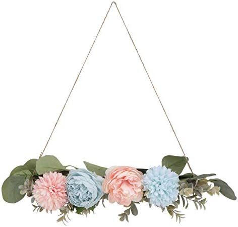 KESYOO 1pc Wall Hanging Flowers Wood Artificial Hanging Vine Garland
