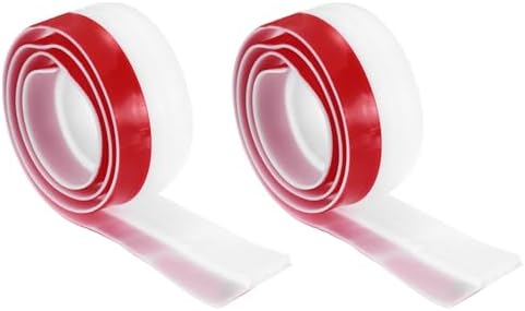 PATIKIL Door Draft Stopper 2 Pack 33FT White Silicone Seal Strips