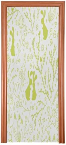 Susiyo Spring Green Rabbit Halloween Door Cover