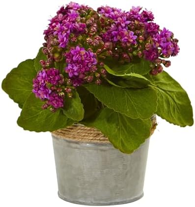 Nearly Natural Kalanchoe Artificial Arrangements Set of 3